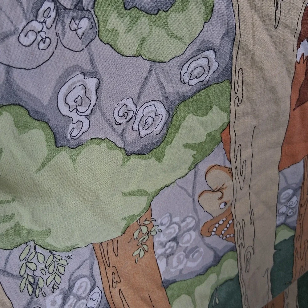 Vintage IKEA Sagan Troll Twin Duvet Cover ‎ RARE HTF GVC